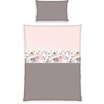 Herding Bench Set Biancheria da Letto, Nature Inspired, Federa ca.65x100 cm, Copripiumino ca.160x210 cm, con Zip di Marca Scorrevole, 100% Cotone, Colore: Fiori Multicolori, Codice Art.: Herding Bench Set Biancheria da Letto, Nature Inspired, Federa ca.65x100 cm, Copripiumino ca.160x210 cm, con Zip di Marca Scorrevole, 100% Cotone, Colore: Fiori Multicolori, Codice Art.: