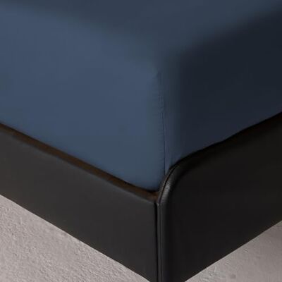 Bassetti Lenzuolo Sotto Con Angoli Singolo, Blu, 100% Cotone, 90X200 cm, Lavabile In Lavatrice, Angolo 30 cm, Morbido E Confortevole Bassetti Lenzuolo Sotto Con Angoli Singolo, Blu, 100% Cotone, 90X200 cm, Lavabile In Lavatrice, Angolo 30 cm, Morbido E Confortevole