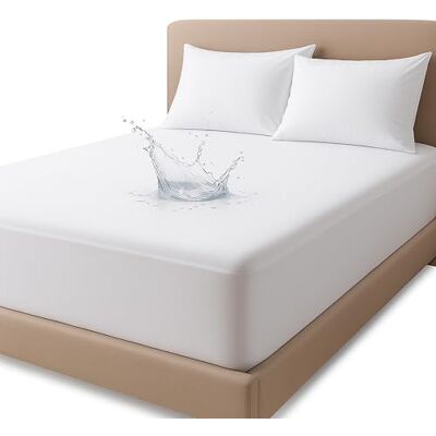 DUDU N GIRLIE Coprimaterasso singolo, 100% impermeabile, per letto singolo, coprimaterasso anallergico, extra profondo, traspirante, 90 x 200 cm. DUDU N GIRLIE Coprimaterasso singolo, 100% impermeabile, per letto singolo, coprimaterasso anallergico, extra profondo, traspirante, 90 x 200 cm.