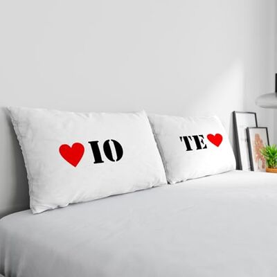 Italian Bed Linen Coppia Federe 100% Cotone Stampa Digitale, PR-03 Italian Bed Linen Coppia Federe 100% Cotone Stampa Digitale, PR-03