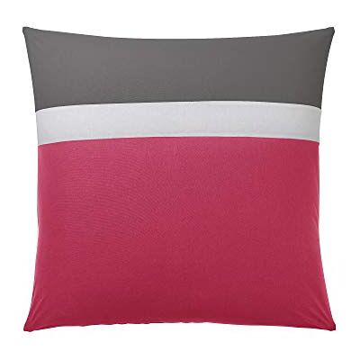 Origin Federa per cuscino bicolore in Cotone, 63 x 63 cm, Meli-Mélo, Made in France Origin Federa per cuscino bicolore in Cotone, 63 x 63 cm, Meli-Mélo, Made in France