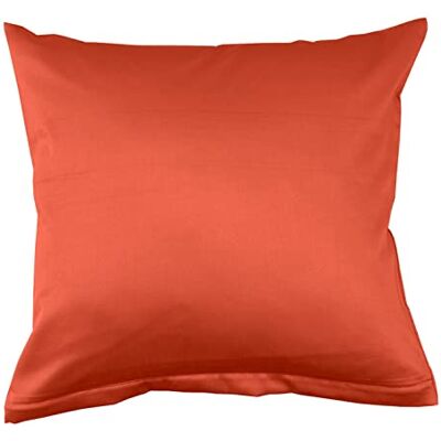 Bassetti Federa per cuscino in 100% raso di cotone, colore mandarino 1191, dimensioni: 80 x 80 cm – Bassetti Federa per cuscino in 100% raso di cotone, colore mandarino 1191, dimensioni: 80 x 80 cm –