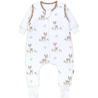 TupTam Sacco Nanna con Gambe, Maniche Rimovibili, 2.5 TOG Tutte le Stagioni OEKO-TEX TupTam Sacco Nanna con Gambe, Maniche Rimovibili, 2.5 TOG Tutte le Stagioni OEKO-TEX
