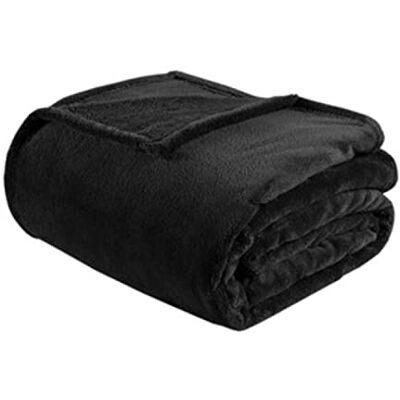 Intelligent Design Design intelligente Queen, Peluche, Nero, Twin/Twin XL Intelligent Design Design intelligente Queen, Peluche, Nero, Twin/Twin XL