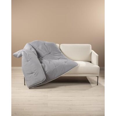 Caleffi Plaid Scaldotto Coperta Divano 130x170, Grigio, Made in Italy morbida e calda, in microfibra 250 g/mq: ti scalda in poltrona, davanti alla TV o mentre leggi, lavabile in lavatrice Caleffi Plaid Scaldotto Coperta Divano 130x170, Grigio, Made in Italy morbida e calda, in microfibra 250 g/mq: ti scalda in poltrona, davanti alla TV o mentre leggi, lavabile in lavatrice