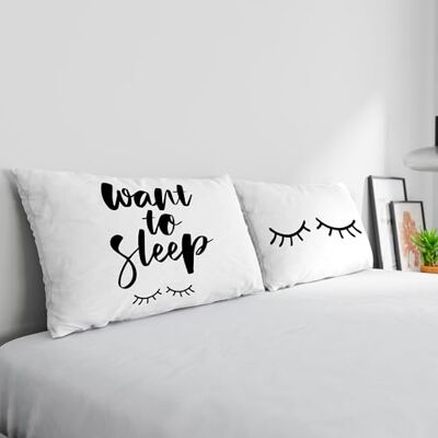 Italian Bed Linen Coppia Federe 100% Cotone Stampa Digitale, PR-01 Italian Bed Linen Coppia Federe 100% Cotone Stampa Digitale, PR-01