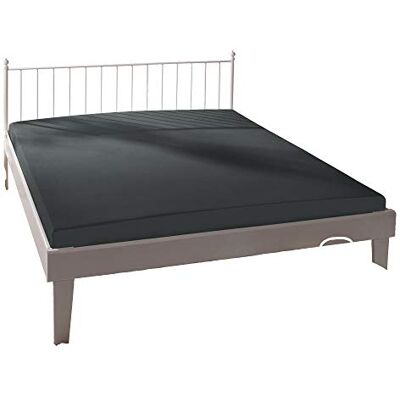 Bassetti Lenzuolo con angoli in tinta unita E1/556 titanio cotone/elastan, dimensioni: 90 x 190 cm, 100 x 220 cm, Bassetti Lenzuolo con angoli in tinta unita E1/556 titanio cotone/elastan, dimensioni: 90 x 190 cm, 100 x 220 cm,