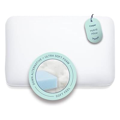 Casper Sleep Hybrid Cuscino king size, colore: bianco Casper Sleep Hybrid Cuscino king size, colore: bianco