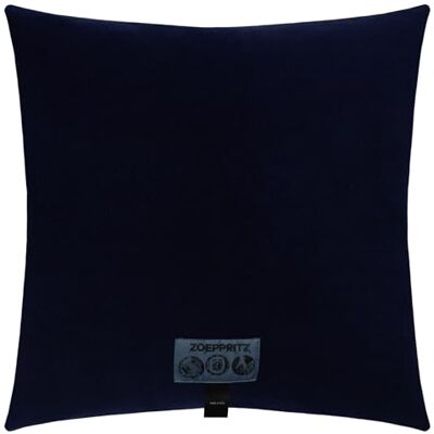 Fodera Decorativa Blu Zoeppritz - Finta pelliccia morbida, Chiusura con zip, Prodotto in Italia Fodera Decorativa Blu Zoeppritz - Finta pelliccia morbida, Chiusura con zip, Prodotto in Italia