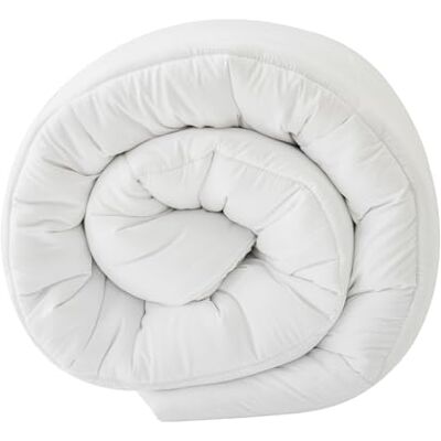 Good Nite Trapunta invernale 135 x 200 cm, calda coperta invernale 460 g/m², imbottitura in microfibra, per quattro stagioni, bianco (135 x 200 cm) Good Nite Trapunta invernale 135 x 200 cm, calda coperta invernale 460 g/m², imbottitura in microfibra, per quattro stagioni, bianco (135 x 200 cm)
