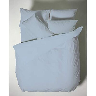 Bianca Plain Dyed Blue Set copripiumino 260 x 240 + 65 x 65 cm (2) Bianca Plain Dyed Blue Set copripiumino 260 x 240 + 65 x 65 cm (2)
