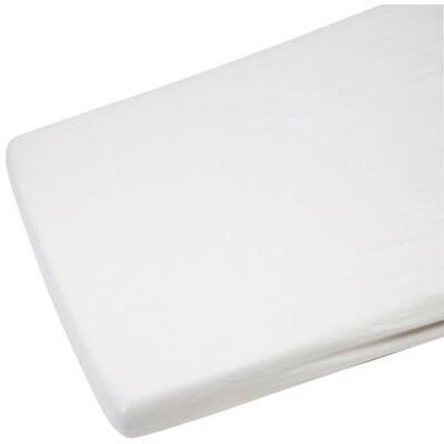 For Your Little One 4 x lettino 100% cotone jersey 140 x 70 cm bianco For Your Little One 4 x lettino 100% cotone jersey 140 x 70 cm bianco