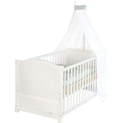 roba Lettino completo 70 x 140 cm Woodland Buddies Convertibile con accessori Materasso e baldacchino per neonati e bambini piccoli Set di biancheria da letto 100 x 135 cm Bianco/Verde roba Lettino completo 70 x 140 cm Woodland Buddies Convertibile con accessori Materasso e baldacchino per neonati e bambini piccoli Set di biancheria da letto 100 x 135 cm Bianco/Verde