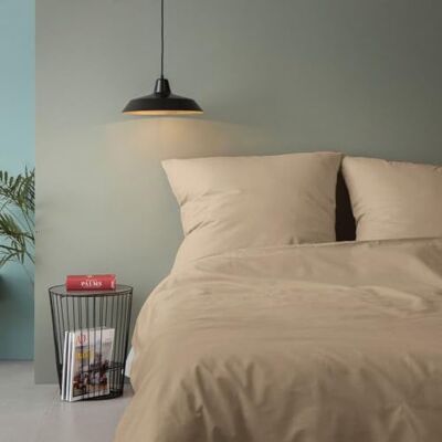Nuit Des Rêves Ranforce Set di copertine per trapunta singola, XXL, 100% cotone, beige, 155 x 220 cm, include federa 80 x 80 cm, lavabile in lavatrice, elegante e design Cozy Nuit Des Rêves Ranforce Set di copertine per trapunta singola, XXL, 100% cotone, beige, 155 x 220 cm, include federa 80 x 80 cm, lavabile in lavatrice, elegante e design Cozy