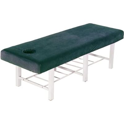 AMENGJ Custodia Lettino Massaggio Portatile Copriletto spesso in velluto di cristallo Copriletto semplice di bellezza Copriletto da massaggio for salone di bellezza dell'hotel(Dark green,180X60CM) AMENGJ Custodia Lettino Massaggio Portatile Copriletto spesso in velluto di cristallo Copriletto semplice di bellezza Copriletto da massaggio for salone di bellezza dell'hotel(Dark green,180X60CM)