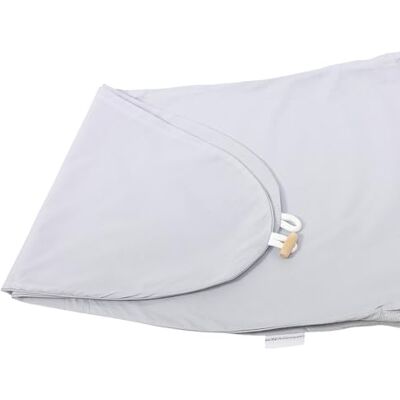 HOBEA-Germany Fodera per cuscino da allattamento per cuscino da allattamento 190cm in diversi colori e disegni (Grigio unito) HOBEA-Germany Fodera per cuscino da allattamento per cuscino da allattamento 190cm in diversi colori e disegni (Grigio unito)