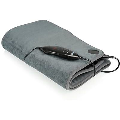 Tristar Coperta Elettrica per Sedia 110x40 cm 6 Livelli di Calore Timer 90 Min Telecomando Rimovibile Lavabile in Lavatrice Riscaldamento Rapido Antiscivolo Tristar Coperta Elettrica per Sedia 110x40 cm 6 Livelli di Calore Timer 90 Min Telecomando Rimovibile Lavabile in Lavatrice Riscaldamento Rapido Antiscivolo