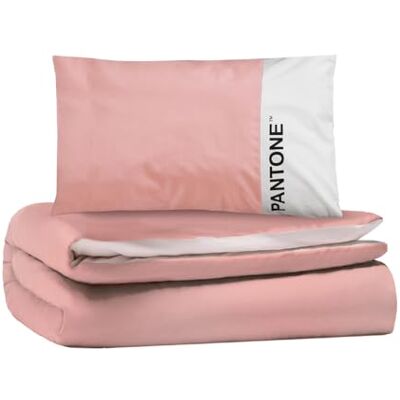 osama home PANTONE Set Copripiumino Singolo Cotone per Piumone Letto Singolo Composto da Sacco Copri Piumino 155x200 Patella 40 cm + Federa Cuscini Letto 50x80, Parure Copripiumino per Completo Letto Singolo osama home PANTONE Set Copripiumino Singolo Cotone per Piumone Letto Singolo Composto da Sacco Copri Piumino 155x200 Patella 40 cm + Federa Cuscini Letto 50x80, Parure Copripiumino per Completo Letto Singolo