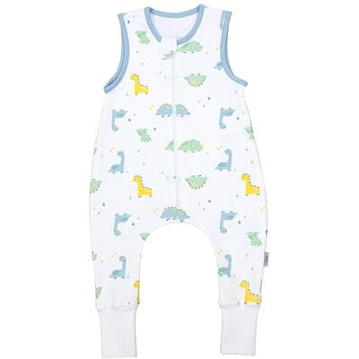 TupTam Sacco Nanna con Piedini – Sacco Nanna Neonato Estivo 0.5 TOG, Cotone OEKO-TEX, Dinomotore, 104-110 TupTam Sacco Nanna con Piedini – Sacco Nanna Neonato Estivo 0.5 TOG, Cotone OEKO-TEX, Dinomotore, 104-110