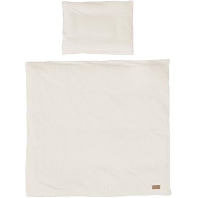 Set di Biancheria da Lettino Seashells - Cotone Biologico - Beige Set di Biancheria da Lettino Seashells - Cotone Biologico - Beige