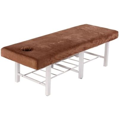 AMENGJ Custodia Lettino Massaggio Portatile Copriletto spesso in velluto di cristallo Copriletto semplice di bellezza Copriletto da massaggio for salone di bellezza dell'hotel(Coffee,190X70CM) AMENGJ Custodia Lettino Massaggio Portatile Copriletto spesso in velluto di cristallo Copriletto semplice di bellezza Copriletto da massaggio for salone di bellezza dell'hotel(Coffee,190X70CM)