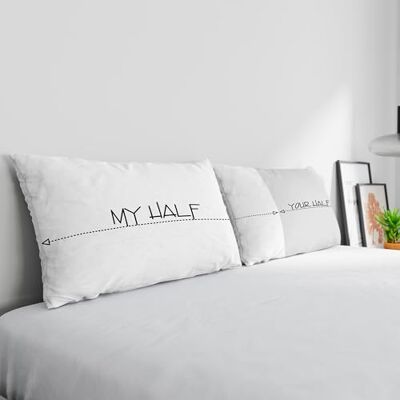 Italian Bed Linen Coppia Federe 100% Cotone Stampa Digitale, PR-24 Italian Bed Linen Coppia Federe 100% Cotone Stampa Digitale, PR-24