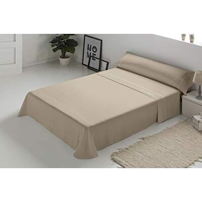 Pierre Cardin Set di lenzuola Arcadia 200-Colore Marrone, Cotone, Letto 200 cm Pierre Cardin Set di lenzuola Arcadia 200-Colore Marrone, Cotone, Letto 200 cm