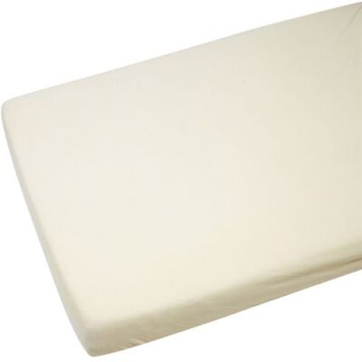 For Your Little One 4 x lettino 100% cotone jersey 140 x 70 cm crema For Your Little One 4 x lettino 100% cotone jersey 140 x 70 cm crema