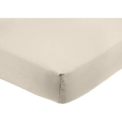 Lenzuolo in microfibra COTE DECO - Beige 140x190 Lenzuolo in microfibra COTE DECO - Beige 140x190