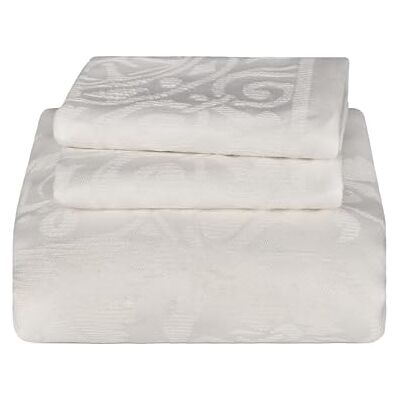 Superior Copriletto, Cotone, Bianco Sporco, Queen Size Superior Copriletto, Cotone, Bianco Sporco, Queen Size