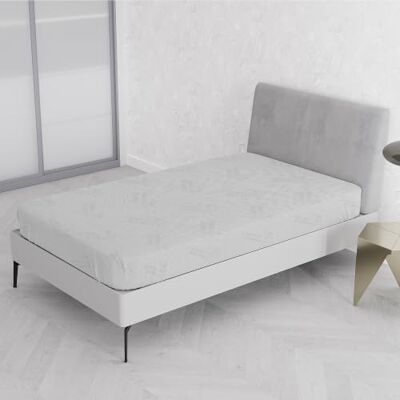 Italian Bed Linen Coprimaterasso Piazza E Mezza 120x200cm Bamboo, Copri Materasso Letto con Fibra Di Bamboo Italian Bed Linen Coprimaterasso Piazza E Mezza 120x200cm Bamboo, Copri Materasso Letto con Fibra Di Bamboo