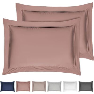 Sleepdown Set di Federe in Satin di Cotone - Anallergico - 50x75cm - Biancheria da letto Sleepdown Set di Federe in Satin di Cotone - Anallergico - 50x75cm - Biancheria da letto