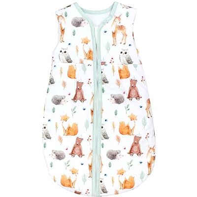 TupTam Sacco Nanna 2.5 TOG Tutte le Stagioni – Sacco Nanna Neonato, Cotone OEKO-TEX TupTam Sacco Nanna 2.5 TOG Tutte le Stagioni – Sacco Nanna Neonato, Cotone OEKO-TEX