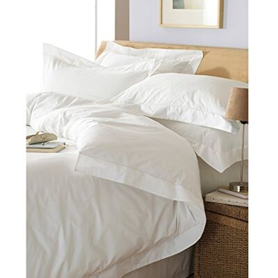 Paoletti Riva "Oxford Set Copripiumino Doppio, Colore: Bianco Paoletti Riva "Oxford Set Copripiumino Doppio, Colore: Bianco