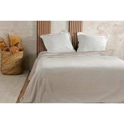 Linder Copriletto in velluto goffrato, 180 x 240 cm, avorio Linder Copriletto in velluto goffrato, 180 x 240 cm, avorio