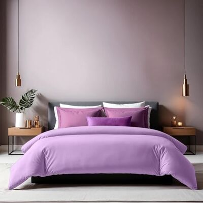 Nuit Des Rêves Luxurious Ranforce Copertina per trapunta singola, XXL, 155 x 220 cm, 100% cotone, 155 fili, chiusura a bottoni, lavabile in lavatrice a 30 °C, morbido e durevole Nuit Des Rêves Luxurious Ranforce Copertina per trapunta singola, XXL, 155 x 220 cm, 100% cotone, 155 fili, chiusura a bottoni, lavabile in lavatrice a 30 °C, morbido e durevole