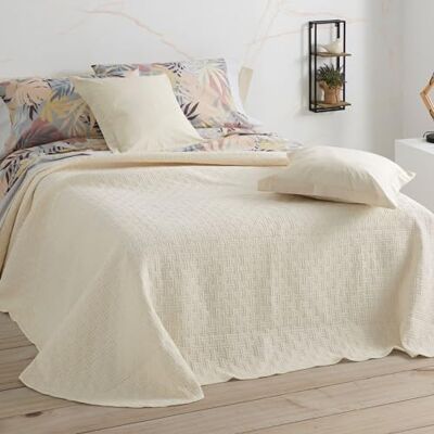 Blanco –Copriletto in jacquard senza acolchar 110per letto da 135x 190/200Colore: Bianco 135 x 190 cm beige Blanco –Copriletto in jacquard senza acolchar 110per letto da 135x 190/200Colore: Bianco 135 x 190 cm beige