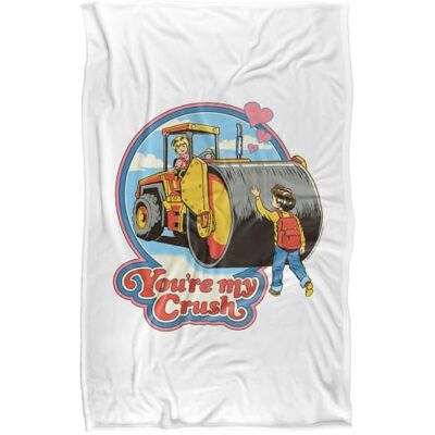 Steven Rhodes You'Re My Crush Coperta super morbida al tatto setoso – 91 X 147 cm Steven Rhodes You'Re My Crush Coperta super morbida al tatto setoso – 91 X 147 cm