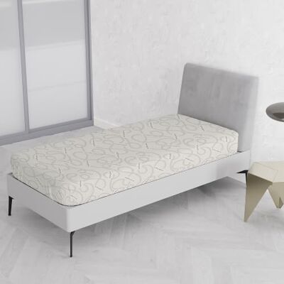 Italian Bed Linen Coprimaterasso Singolo 90x200cm Cashmere, Copri Materasso Letto con Fibra Di Lana Cashmere Italian Bed Linen Coprimaterasso Singolo 90x200cm Cashmere, Copri Materasso Letto con Fibra Di Lana Cashmere