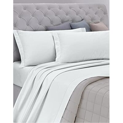 GEMITEX Completo Letto Made in Italy FLANELLA in 100% Cotone, Matrimoniale, Linea Enjoy, TINTA UNITA GRIGIO CHIARO, con TRATTAMENTO ANTIPILLING, INVERNALE, CALDO E RISPARMI SUL RISCALDAMENTO ! GEMITEX Completo Letto Made in Italy FLANELLA in 100% Cotone, Matrimoniale, Linea Enjoy, TINTA UNITA GRIGIO CHIARO, con TRATTAMENTO ANTIPILLING, INVERNALE, CALDO E RISPARMI SUL RISCALDAMENTO !