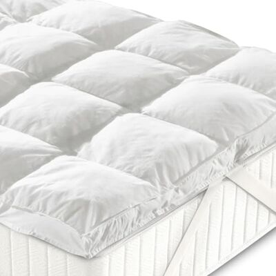 CASATEX Topper Bed in Microsfere 5 cm – Coprimaterasso Trapuntato e Soffice, 100% Anallergico e Traspirante, corregge i difetti del materasso Matrimoniale 170x200x5 cm CASATEX Topper Bed in Microsfere 5 cm – Coprimaterasso Trapuntato e Soffice, 100% Anallergico e Traspirante, corregge i difetti del materasso Matrimoniale 170x200x5 cm