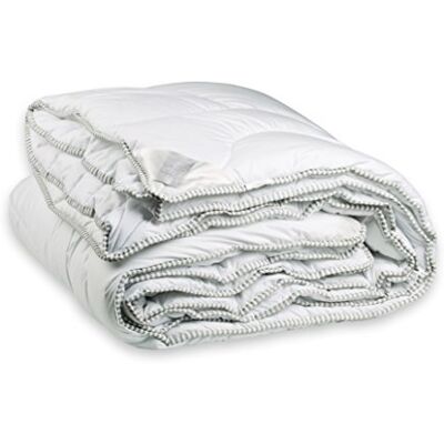 Odeja Design Dreamfil Coperta Matrimoniale a doppio spessore per letto California king, 200 x 260 cm, confezione da 1, colore: avorio Odeja Design Dreamfil Coperta Matrimoniale a doppio spessore per letto California king, 200 x 260 cm, confezione da 1, colore: avorio