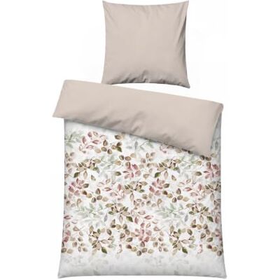 Nuit Des Rêves Beige Ranforce Set di copertine per trapunta singola, 135 x 200 cm, 80 x 80 cm, 100% cotone, motivo pigmentato, lavabile in lavatrice, design elegante, doppio Nuit Des Rêves Beige Ranforce Set di copertine per trapunta singola, 135 x 200 cm, 80 x 80 cm, 100% cotone, motivo pigmentato, lavabile in lavatrice, design elegante, doppio
