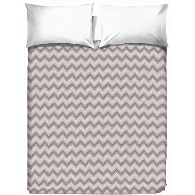 PENSIERI DELICATI Copriletto 260 x 280 cm, Solo 100% Cotone Pique, Ideale come Decorazione, Coperta Salvataggio Letto Matrimoniale, Fantasia Zigzag Beige 100% Made in Italy PENSIERI DELICATI Copriletto 260 x 280 cm, Solo 100% Cotone Pique, Ideale come Decorazione, Coperta Salvataggio Letto Matrimoniale, Fantasia Zigzag Beige 100% Made in Italy