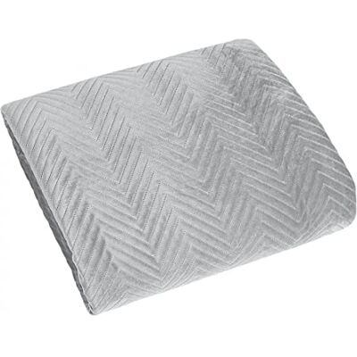 Eurofirany Esclusivo copriletto Glamour trapunta copriletto (Sofia argento, 220 x 240 cm), tessuto Eurofirany Esclusivo copriletto Glamour trapunta copriletto (Sofia argento, 220 x 240 cm), tessuto