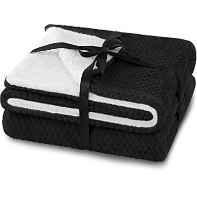 AmeliaHome - Shleepy - Nera - 130x180 - Coperta AmeliaHome - Shleepy - Nera - 130x180 - Coperta