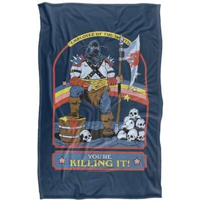 Steven Rhodes You'Re Killing It Coperta super morbida al tatto setoso – 91 X 147 cm Steven Rhodes You'Re Killing It Coperta super morbida al tatto setoso – 91 X 147 cm
