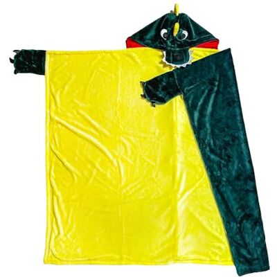 Soleil d'ocre coperta pile poncho 116x134 cm DRAGON Soleil d'ocre coperta pile poncho 116x134 cm DRAGON