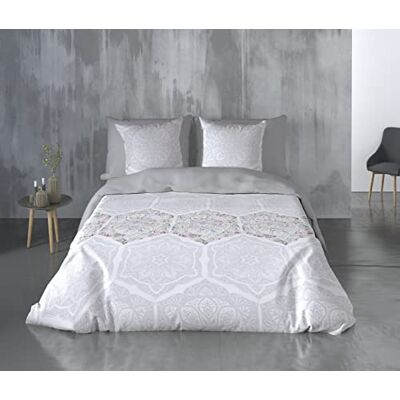 Pierre Cardin Tejidos Reina Set nordico Resort Colore Ocra e grigio Pierre Cardin Tejidos Reina Set nordico Resort Colore Ocra e grigio