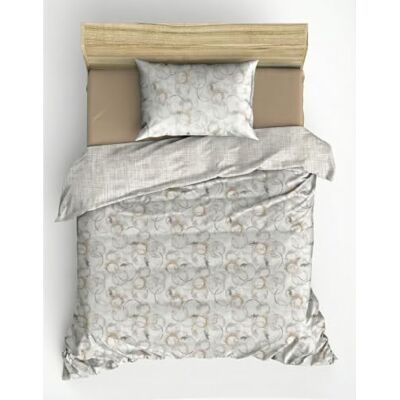 Nuit Des Rêves Beige Ranforce Set di copertine per trapunta singola, 135 x 200 cm, 80 x 80 cm, 100% cotone, motivo pigmentato, lavabile in lavatrice, design elegante, doppio Nuit Des Rêves Beige Ranforce Set di copertine per trapunta singola, 135 x 200 cm, 80 x 80 cm, 100% cotone, motivo pigmentato, lavabile in lavatrice, design elegante, doppio